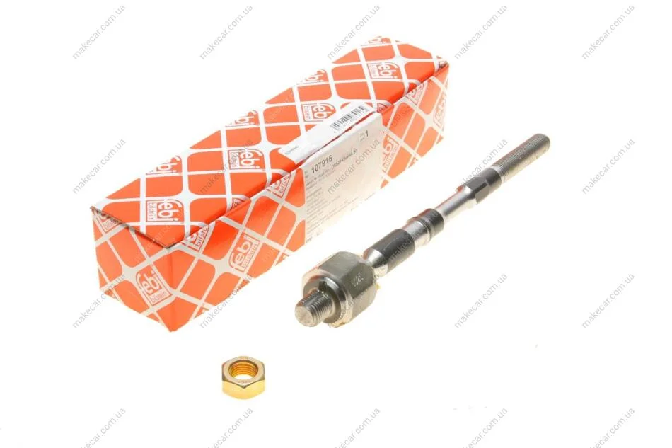 <strong>Тяга рульова з гайкою FEBI BILSTEIN 107916 (фото 1)</strong>