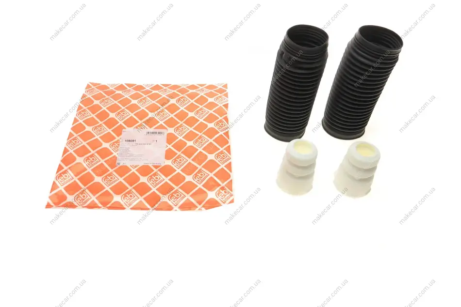 <strong>Пилозахисний к-т амортизатора передн (кришка) SEAT ALHAMBRA SKODA YETI VW CADDY III, JETTA III, PASSAT ALLTRACK B7, PASSAT B6, PASSAT B7, SHARAN, TIGUAN, TOURAN 1.2-3.6 02.03-12.22 FEBI BILSTEIN 108091 (фото 1)</strong>