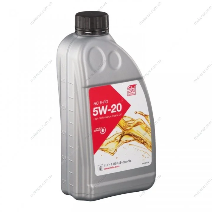 <strong>FEBI 5л (Made in GERMANY !!) 5W-20 Масло синт. ACEA A1/B1, ACEA C5, API SN, Ford WSS-M2C945-A, Ford WSS-M2C948-B, FIAT 9.55535-CR1, Chrysler MS 6395, Jaguar STJLR.03.5004 FEBI BILSTEIN 108352 (фото 1)</strong>