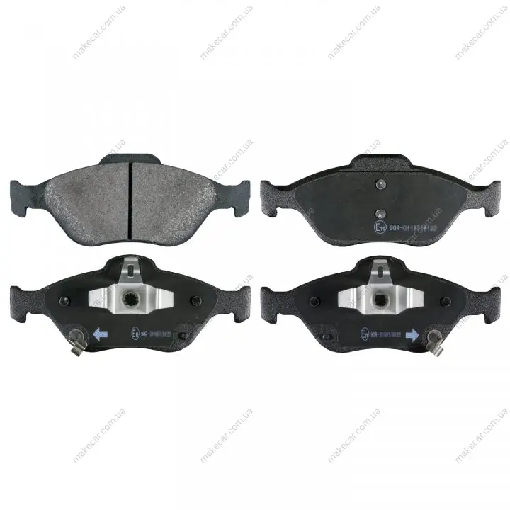 <strong>FEBI TOYOTA гальмівні колодки передн. Yaris 05- FEBI BILSTEIN 116402 (фото 1)</strong>
