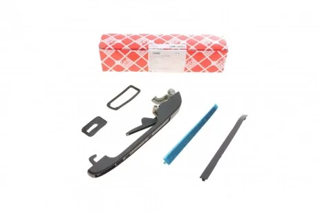 Ручка дверей задн Лів (зовнішн, чорний) VW GOLF I, GOLF II, JETTA I, JETTA II, PASSAT B1, PASSAT B2, SANTANA 1.0-2.2 05.73-12.92 для Volkswagen, Audi FEBI BILSTEIN 15440 фото товару