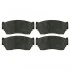 <strong>FEBI NISSAN Тормозные колодки дисковые Sunny N14 90- FEBI BILSTEIN 16204 (фото 1)</strong>
