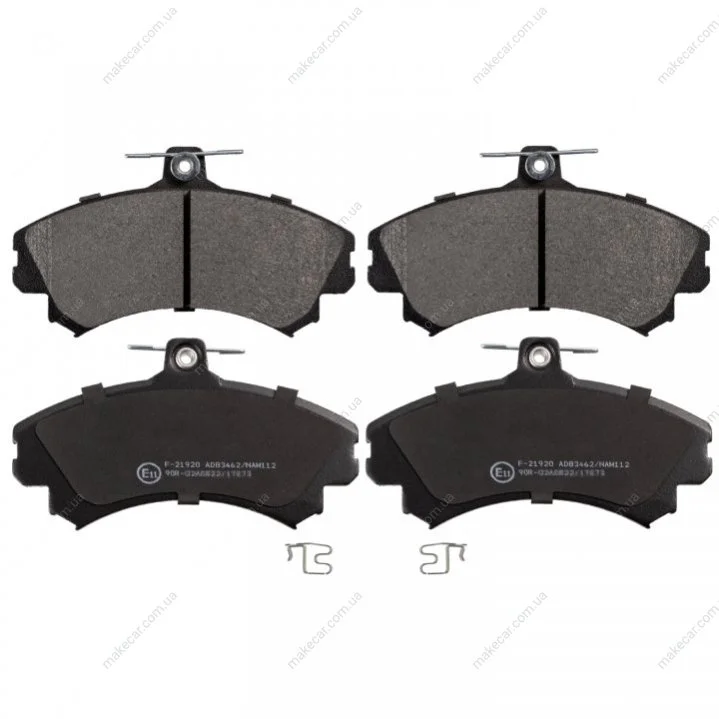 <strong>FEBI VOLVO Тормозные колодки дисковые S40,V40 95-97 FEBI BILSTEIN 16213 (фото 1)</strong>