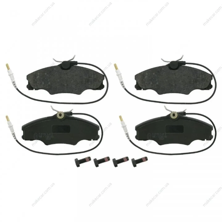 <strong>FEBI PEUGEOT Тормозные колодки дисковые 406 1,6-1,8 95- FEBI BILSTEIN 16221 (фото 1)</strong>