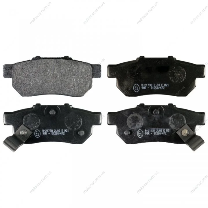 <strong>FEBI HONDA Колодки тормозные задние Civic -95, CRX ||| FEBI BILSTEIN 16301 (фото 1)</strong>