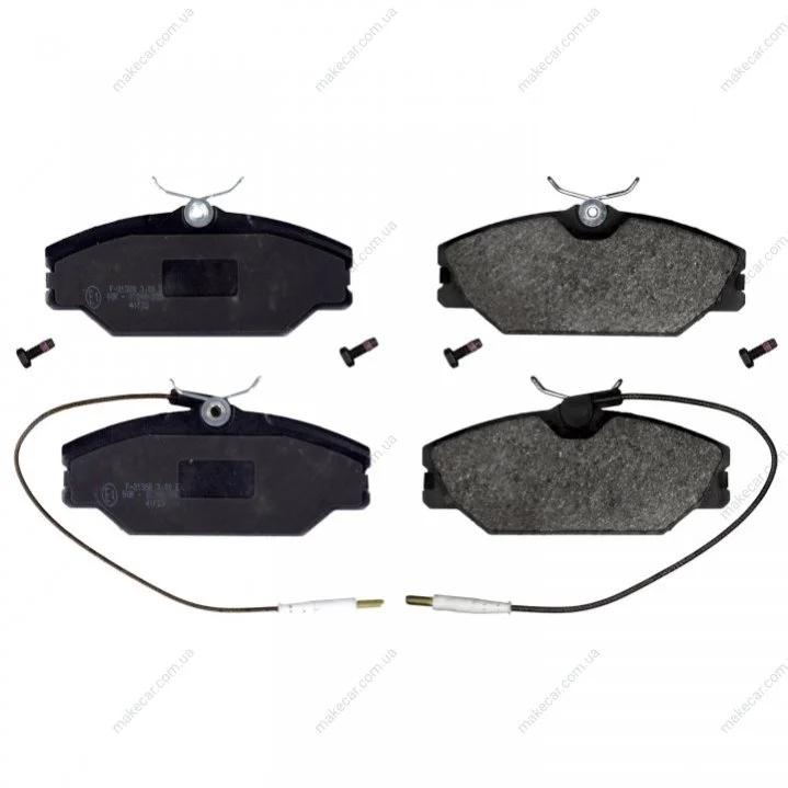 <strong>FEBI RENAULT Тормозные колодки дисковые Laguna 93-01 с датч. FEBI BILSTEIN 16381 (фото 1)</strong>