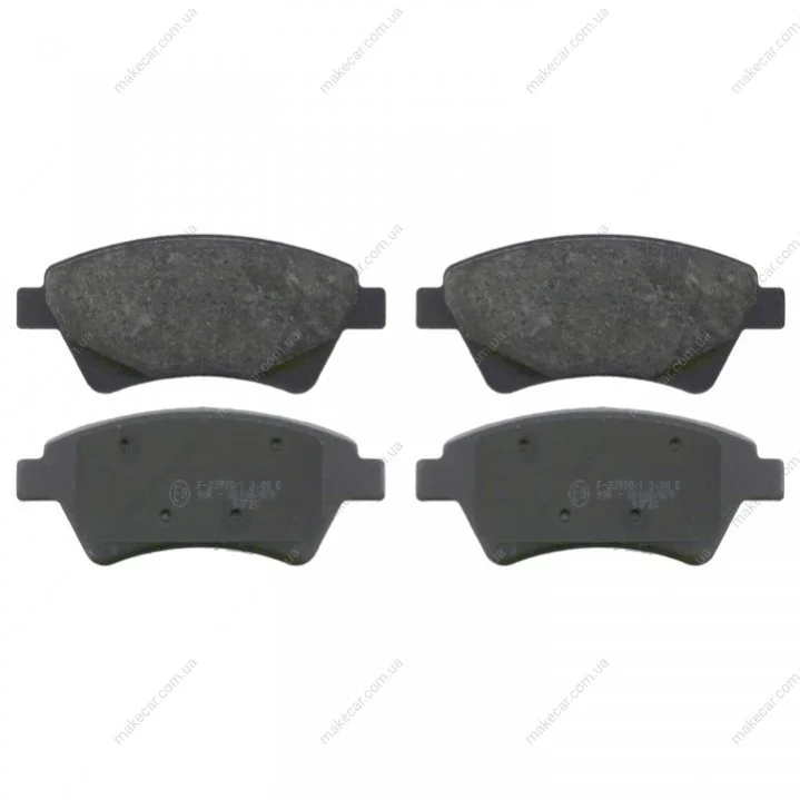 <strong>FEBI RENAULT Тормозные колодки передн.Megane II, Kangoo 02- FEBI BILSTEIN 16477 (фото 1)</strong>