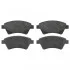 <strong>FEBI RENAULT Тормозные колодки передн.Megane II, Kangoo 02- FEBI BILSTEIN 16477 (фото 1)</strong>