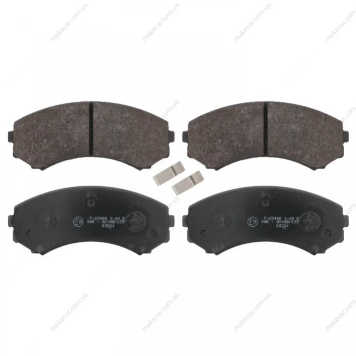 <strong>FEBI MITSUBISHI Тормозные колодки дисковые FEBI BILSTEIN 16582 (фото 1)</strong>