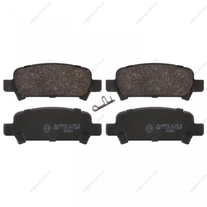 <strong>FEBI SUBARU Тормозные колодки дисковые Forester 97-00 задн. FEBI BILSTEIN 16659 (фото 1)</strong>
