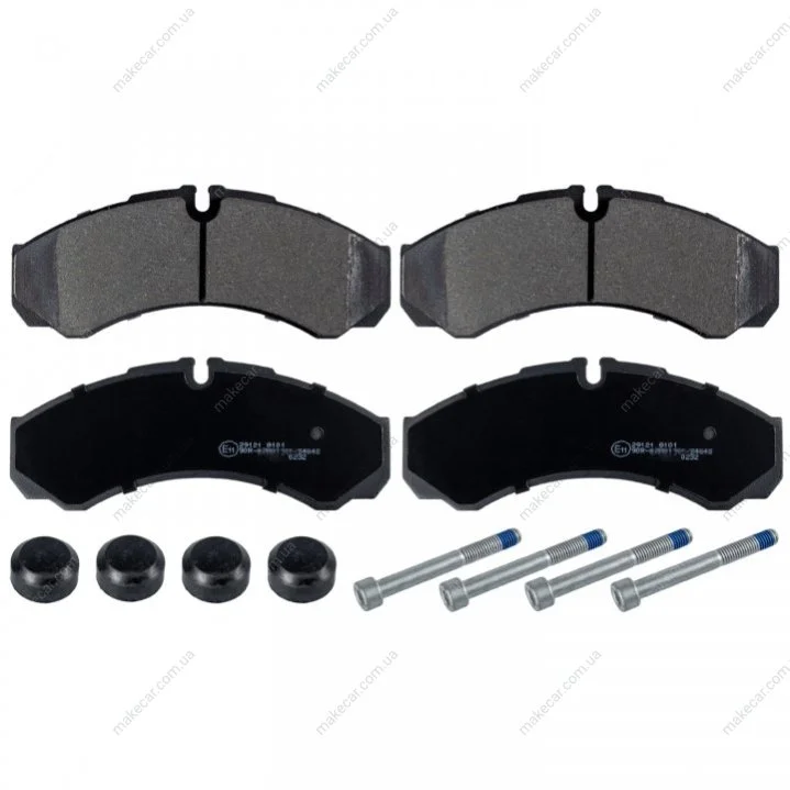 <strong>FEBI IVECO Колодки тормозные пер./задн. DAILY 96 FEBI BILSTEIN 16705 (фото 1)</strong>