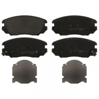 Гальмівні колодки для Saab, Opel, Vauxhall, Chevrolet, Buick FEBI BILSTEIN 16895 фото товару