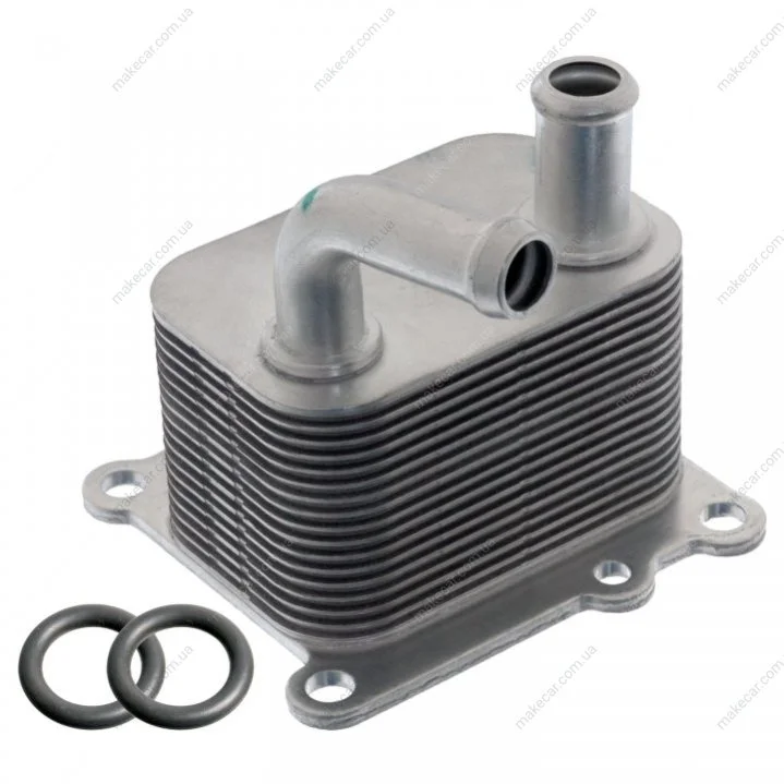 <strong>Масляний радіатор FORD FIESTA IV, FIESTA/MINIVAN, FOCUS I, FOCUS I/KOMBI, TOURNEO CONNECT, TRANSIT CONNECT 1.8D 08.98-12.13 FEBI BILSTEIN 170177 (фото 1)</strong>