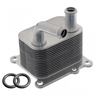 Масляний радіатор FORD FIESTA IV, FIESTA/MINIVAN, FOCUS I, FOCUS I/KOMBI, TOURNEO CONNECT, TRANSIT CONNECT 1.8D 08.98-12.13 для Ford FEBI BILSTEIN 170177 фото товару