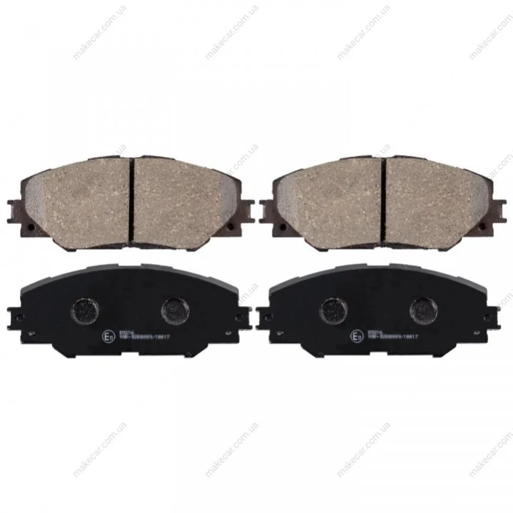 <strong>FEBI TOYOTA Тормозные колодки передн.Rav 4 III,IV 06-,Auris 10- FEBI BILSTEIN 170237 (фото 1)</strong>