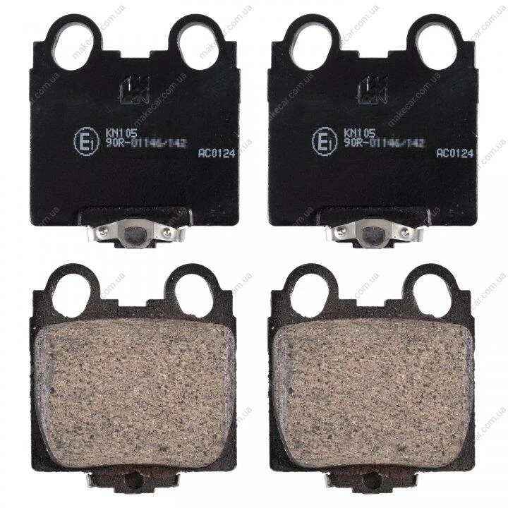 <strong>FEBI TOYOTA гальмівні колодки дискові задн.Lexus GS/IS 97- FEBI BILSTEIN 170265 (фото 1)</strong>