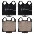 <strong>FEBI TOYOTA гальмівні колодки дискові задн.Lexus GS/IS 97- FEBI BILSTEIN 170265 (фото 1)</strong>