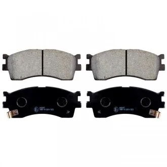 FEBI KIA гальмівні колодки передн.Carens,Clarus 1,8i 16V/2,0i 16V для KIA, Hyundai FEBI BILSTEIN 170267 фото товару