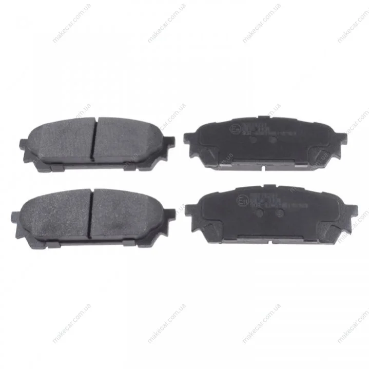 <strong>FEBI SUBARU Тормозные колодки задн.Forester 02- FEBI BILSTEIN 170666 (фото 1)</strong>