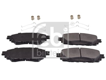 FEBI TOYOTA Гальмівні колодки HILUX VIII 2.4 D 4WD 15- FEBI BILSTEIN 170824 фото товару