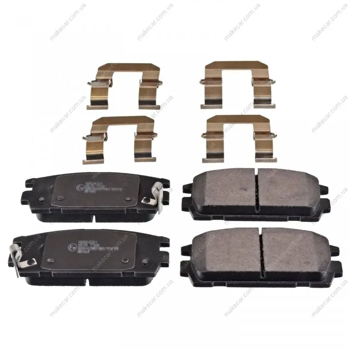 <strong>FEBI HYUNDAI гальмівні колодки задн.Terracan 01- FEBI BILSTEIN 170855 (фото 1)</strong>