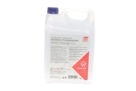 Антифриз готовий до використання G11 -35°C, 5л. синій для FEBI BILSTEIN 171999 фото товару