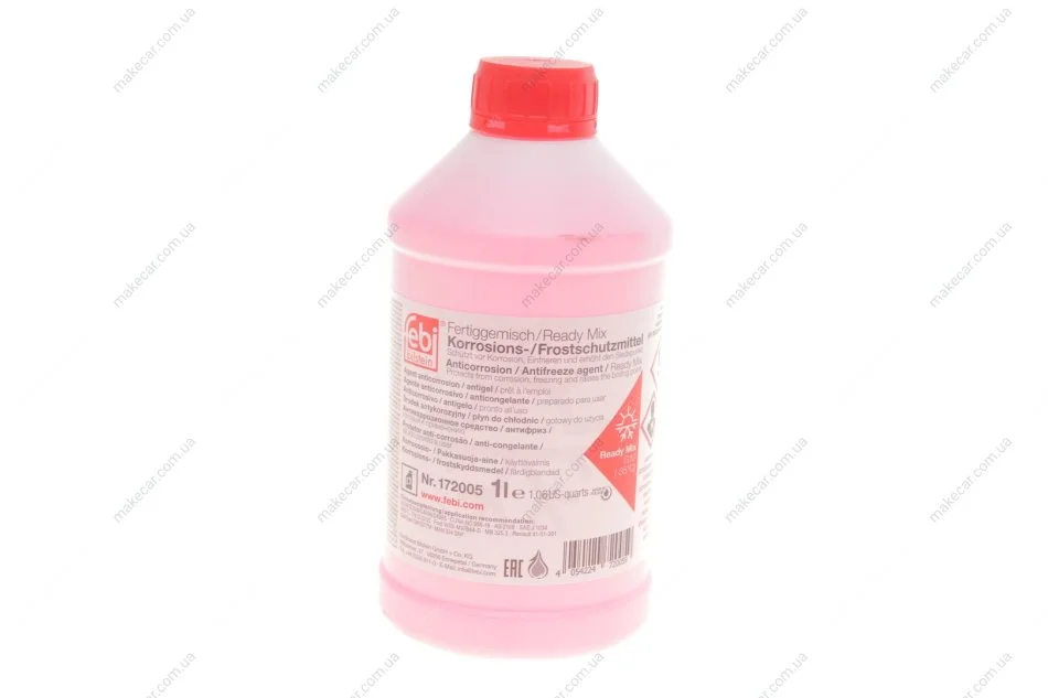 <strong>Антифриз готовий до використання G12, -35°C, 1л. червоний FEBI BILSTEIN 172005 (фото 1)</strong>