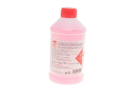 Антифриз готовий до використання G12, -35°C, 1л. червоний для FEBI BILSTEIN 172005 фото товару