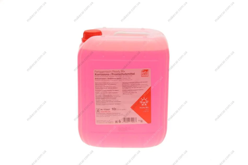 <strong>Антифриз готовий до використання G12, -35°C, 10л. червоний FEBI BILSTEIN 172007 (фото 1)</strong>