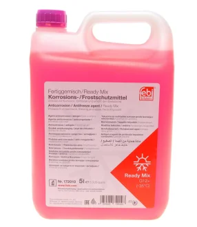 Охолоджуюча рідина Febi, G12+ (фіолетовий), 5л для FEBI BILSTEIN 172010 фото товару