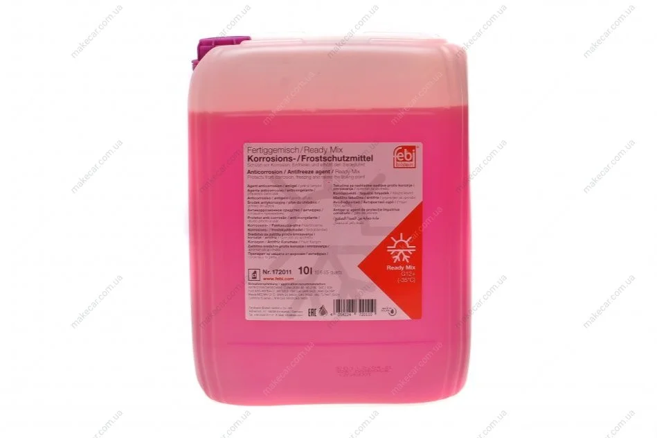 <strong>Антифриз Febi G12+ Ready Mix (фіолетовий) 10л FEBI BILSTEIN 172011 (фото 1)</strong>