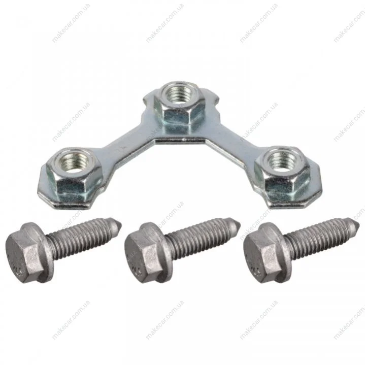 <strong>Шайба стопорна опори кульової VW Golf/Passat 88-16 (+ болти) FEBI BILSTEIN 172070 (фото 1)</strong>