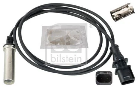 Датчик ABS задн Лів (прямий, 1450мм, 2pin) MERCEDES ACTROS MP4 / MP5, ANTOS, AROCS, ECONIC 2 для FEBI BILSTEIN 172410 фото товару