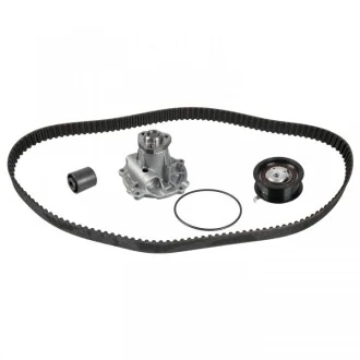 FEBI К-т ГРМ (рем.+2шт.ролика+помпа) AUDI 1,9TDI VW 1,9TD/TDI/SDI SEAT 1,9TD/TDI для FEBI BILSTEIN 172677 фото товару