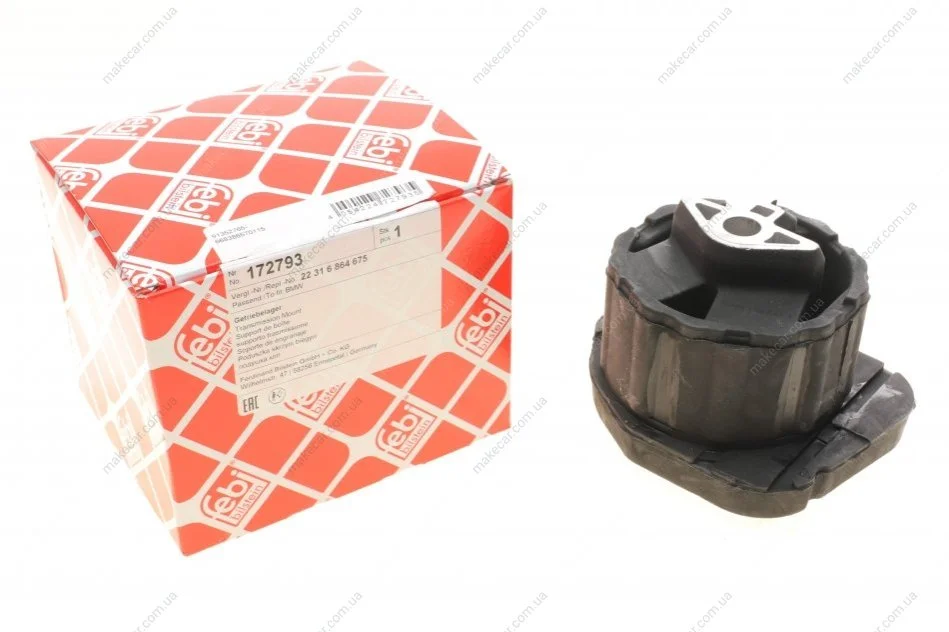 <strong>Подушка КПП BMW (вир-во FEBI) FEBI BILSTEIN 172793 (фото 1)</strong>