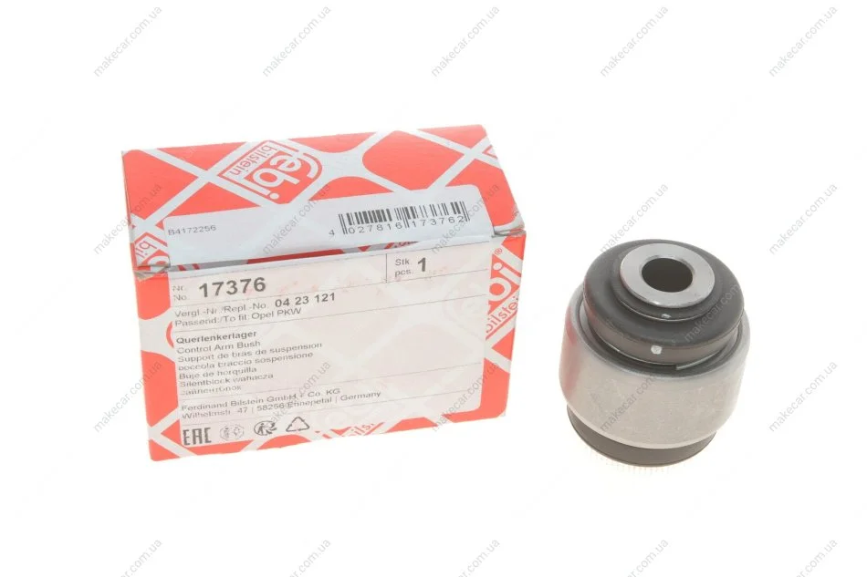 <strong>Сайлентблок важеля OPEL VECTRA B задн. вісь (Вир-во Febi) FEBI BILSTEIN 17376 (фото 1)</strong>