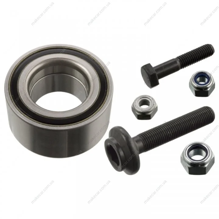<strong>FEBI AUDI Подшипник ступицы колеса (с винтами и гайками) 80, VW Passat FEBI BILSTEIN 17534 (фото 1)</strong>