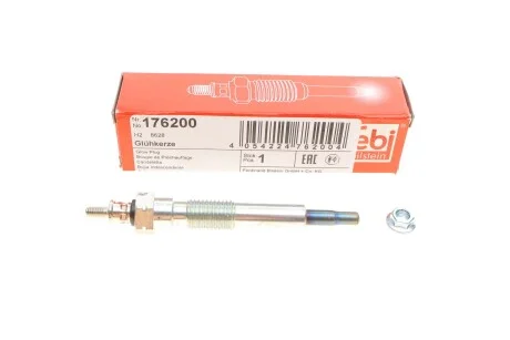 Свічка розжарювання для Opel, Vauxhall, Chevrolet FEBI BILSTEIN 176200 фото товару