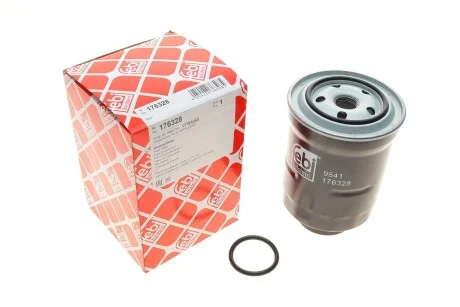 Фільтр паливний MITSUBISHI ASX, LANCER 1.8-2.2 DI-D 10- (вир-во FEBI) для Mitsubishi, Subaru, Toyota, Peugeot, Citroen FEBI BILSTEIN 176328 фото товару