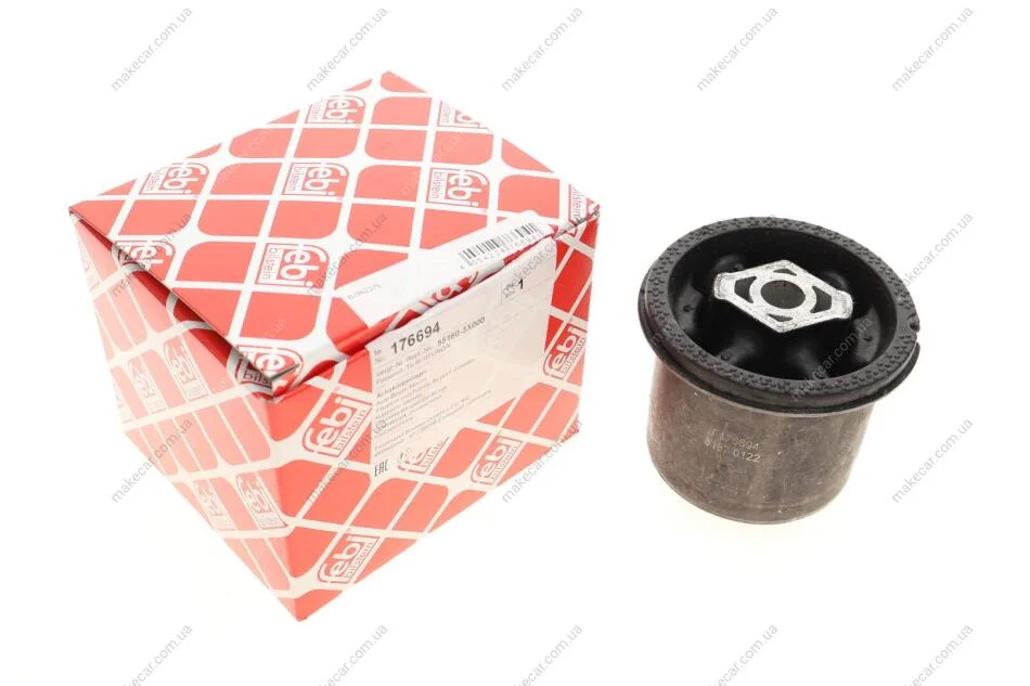 <strong>Сайлентблок задньої балки Hyundai I30/Elantra/Cerato 12- FEBI BILSTEIN 176694 (фото 1)</strong>
