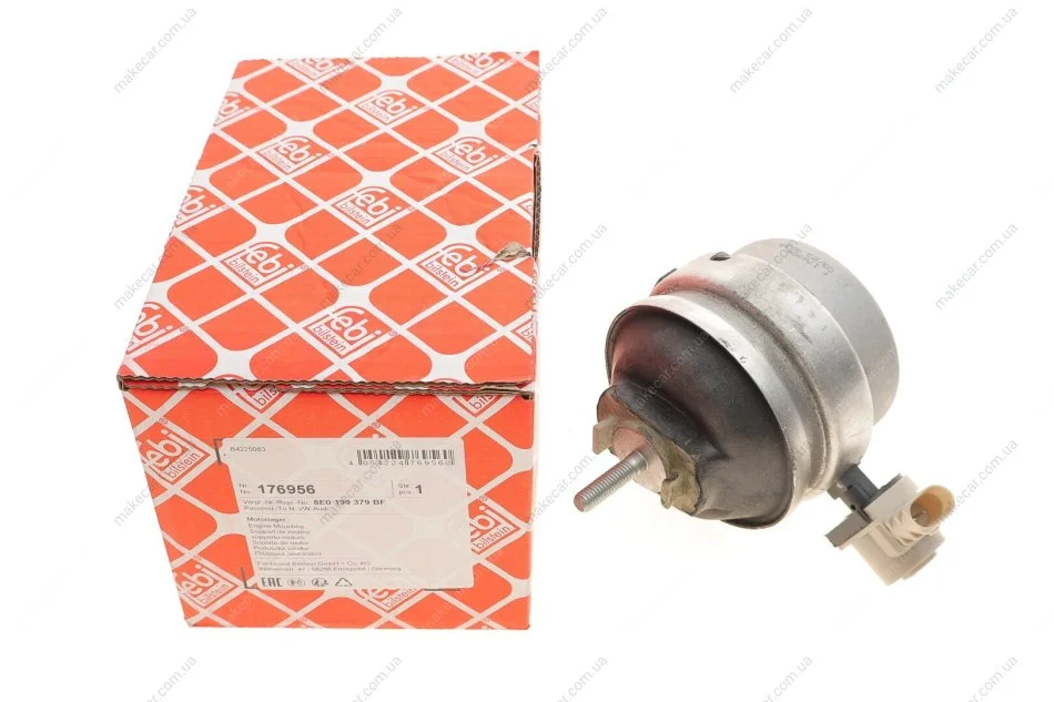 <strong>Подушка двигуна AUDI A4 B6/B7 (вир-во FEBI) FEBI BILSTEIN 176956 (фото 1)</strong>