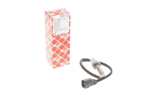 Лямбда-зонд (кількість дротів 4шт довжина 372мм) CITROEN C1 DAIHATSU SIRION PEUGEOT 107 TOYOTA AYGO, AYGO/HATCHBACK, YARIS, YARIS/HATCHBACK 1KR-FE/CFA(384F)/CFB(1KR) 01.05-06.20 для FEBI BILSTEIN 177517 фото товару