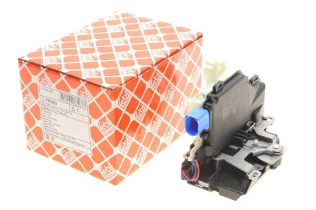 Замок двері задн Лів SKODA FABIA I, FABIA I PRAKTIK, FABIA II 10.99-12.14 для Skoda, Volkswagen, Seat FEBI BILSTEIN 178563 фото товару