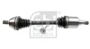 <strong>Вал приводний VOLVO C30, S40 II, V50 (вир-во FEBI) FEBI BILSTEIN 182444 (фото 1)</strong>