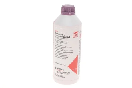Антифриз-концентрат G12+, 1,5л. фіолетовий для FEBI BILSTEIN 19400 фото товару