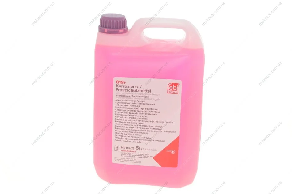 <strong>Антифриз-концентрат G12+, 5л. фіолетовий FEBI BILSTEIN 19402 (фото 1)</strong>