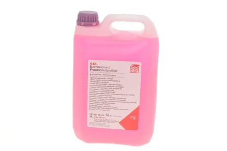 Антифриз-концентрат G12+, 5л. фіолетовий для Seat, Volkswagen, Audi, Skoda FEBI BILSTEIN 19402 фото товару