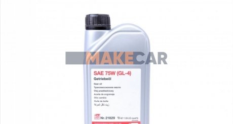 Трансмиссионное масло Febi Gearbox Oil 75W (GL-4), 1л FEBI BILSTEIN 21829