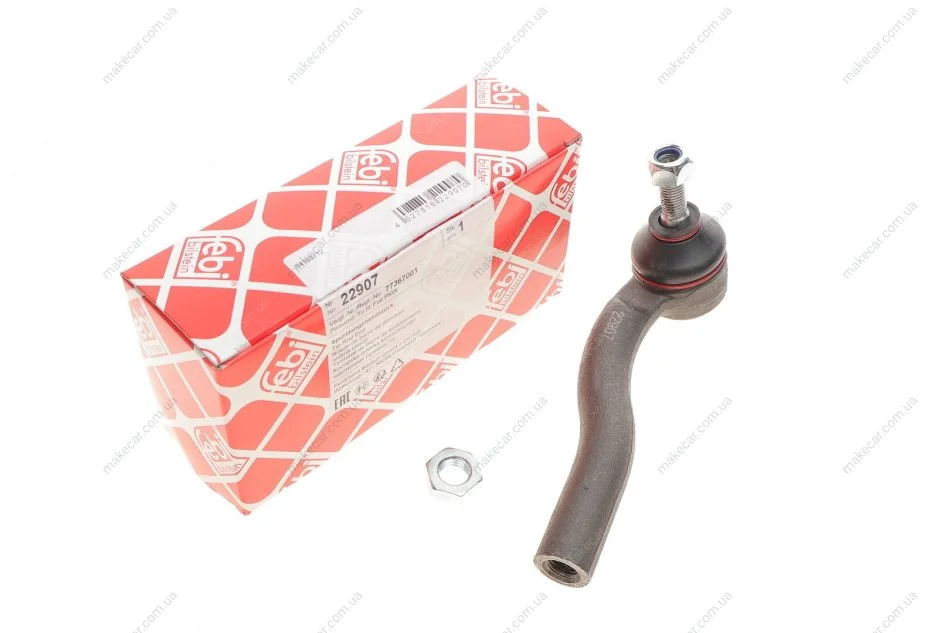 <strong>Накінечник рульової тяги FEBI BILSTEIN 22907 (фото 1)</strong>