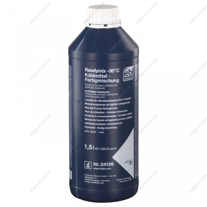 <strong>Антифриз готовий до використання -30°C, 1,5л. синій FEBI BILSTEIN 24196 (фото 1)</strong>